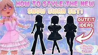 Как стилизовать новый комплект SNOW SWAN: идеи нарядов для школы Royale High