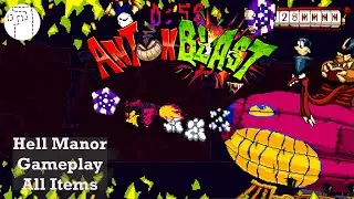 Stage No.12 - Hell Manor (All Items) | ANTONBLAST | Gameplay Walkthrough