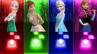 TOP 4 DISNEY PRINCESS SONGS- Elsa Let It Go, Into The Unknown, Build a Snowman, How Far Ill Go.