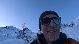 Video n 100 !! Champorcher ciaspolata notturna - Luna piena e pancia piena!