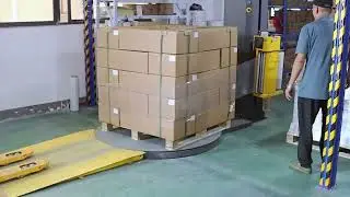 Automated Pallet Wrapping System | 180 Units/Hour | Warehouse Efficiency | Contuo