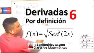 6. Derivadas por Definición de Límite - Función Trigonométrica Seno