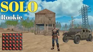 SOLO LUCK Global BIG RAID PART 1//LAST DAY RULES OF SURVIVAL