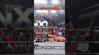 WWE NXT referencing AEW #shorts