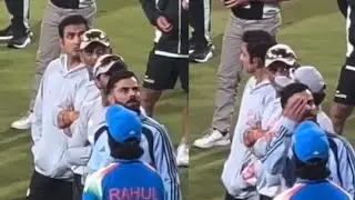 Indian fans troll Gautam gambhir after series loss and kohli was asking to stop..!!