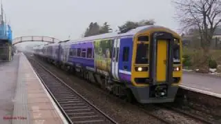 Busy Appleby Station on the Settle & Carlisle Line.