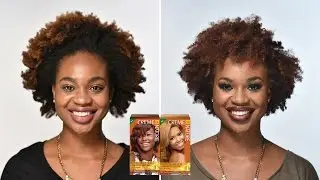 NEW HAIR COLOR!! | Creme of Nature Red Hot Burgundy & Honey Blonde