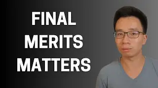 EB1A is about final merits