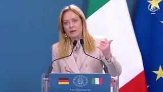 MELONI SU TRUMP: &ldquo;RAPPORTO CON GLI USA RESTA SOLIDO, ITALIA E GERMANIA POSSONO RAFFORZARE L&rsquo;UE&rdquo;