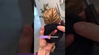 Zobacz jak zrobić wypełniacz do upięcia tak, żeby idealnie pasował kształtem i wielkością! #fryzury