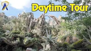 Daytime look at Pandora - The World of Avatar at Disney's Animal Kingdom