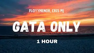 GATA ONLY | FloyyMenor | ft. Cris MJ (Letra/Lyrics) [1Hour]
