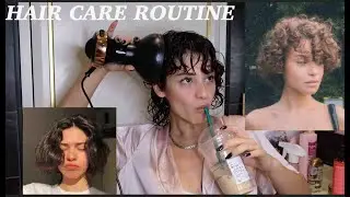 SAÇ BAKIM VE ŞEKİLLENDİRME RUTİNİM; Saçlarımın buklelerini nasıl belirginleştirdim