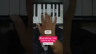 How To Play Piano Tutorial (Everything I Do) I Do It for You - Bryan Adams