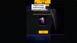 PEGUEI A CAL&Ccedil;A ANG&Eacute;LICAL BRANCA😱😱  #viral #foryou #cal&ccedil;aangelical #cal&ccedil;aangelicalbranca #freefire