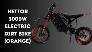 3000W Electric Dirt Bike 38MPH Speed | 48V 23Ah Battery | Dual Suspension Off Road Beast &ndash; Hettor