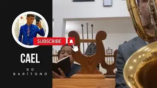 CULTO CCB - HINO 416 NO CALVÁRIO - OLHEM O DOM DE DEUS NESSE MENINO - SAX BARÍTONO🔥