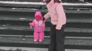 Marly's First Snow Experience