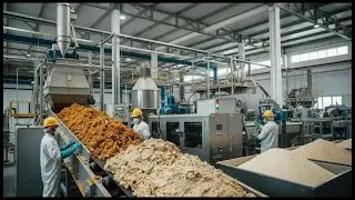 This Factory Turns Agricultural Waste into Valuable Powder