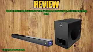 Supersonic SC-1425WSW Soundbar Review | Best 2.1 Bluetooth Soundbar with Wireless Subwoofer 2025