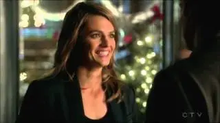 CASTLE & BECKETT - 7X10 END SCENE BAD SANTA