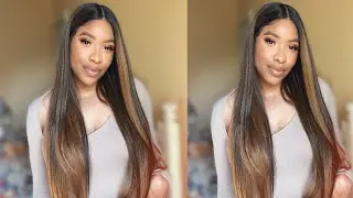 Outre Synthetic Melted Hairline HD Lace Front Wig - ELIANA-😍🔥