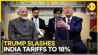 Trump Slashes India Tariffs to 18%: No More Russian Oil | WION