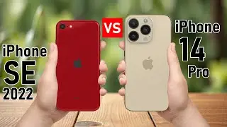 iPhone SE vs iPhone 14 Pro