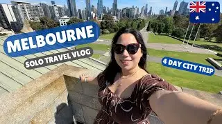 Solo trip to Melbourne, Australia 🇦🇺 Activity & food ideas for a 4 day city trip