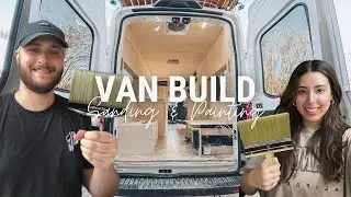 VAN BUILD DIARIES | WEEK 20, Door Framing, Sanding & Painting