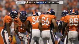 Madden NFL 17 - Washington Redskins vs Denver Broncos | Gameplay (HD) [1080p60FPS]