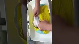 Tired of Smelly Shoes? This Washing Bag Will Transform Your Laundry Routine#shorts #youtubeshorts