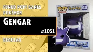 Gengar - Ectoplasma Funko Pop  - 1031 - Pokemon // Just One Pop Showcase