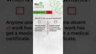English Quiz 001- Absent from or Absent at? #shorts