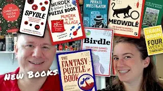 Spydle, Birdle, Meowdle, Murder, Fantasy & more - our latest puzzle books with Dr Gareth and Laura