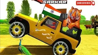 Modified Mahindra Yellow Red &hearts;️ &hearts;️ Scorpio  game 🎮 Mahindra Bolero Game #video
