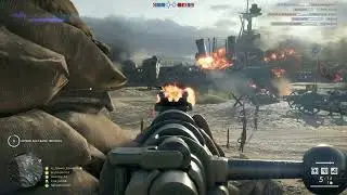 Battlefield 1 Gameplay - Suez (standard issue rifles)