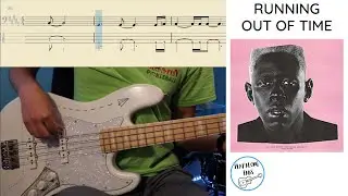 Tyler, the Creator: RUNNING OUT OF TIME - Bass Cover with Bass Tab