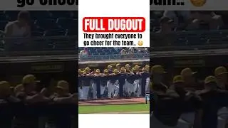 full dugout.. 😳