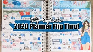 July - September 2020 Quarterly Planner Flip Thru!