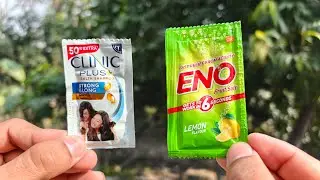 Eno + Water + Shampo Amazing Experiment!
