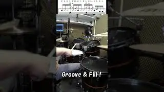 Drum Fill 10 (Open Hi-Hat) #shorts