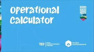 Operational Calculator for Attraction and Activity Providers
