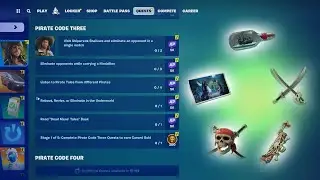 Fortnite Pirate Code THREE Toughest Quests!