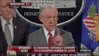 BREAKING: Sessions Gives Trump Leakers Bad News, Prison Time Possible