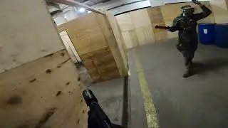 CQB Sleeper Hi Capa Gameplay in underground field - Kwatera Stalkera