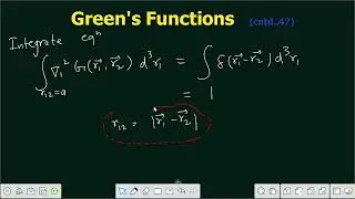 Lecture 94 | Green's Function of Laplace's Operator in 3D | Proof