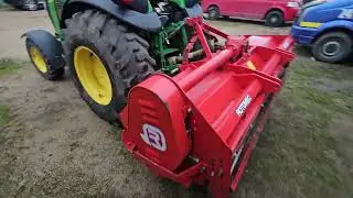 John Deere 4066R + ROTOMEC H70-088D