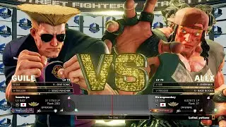 SFV Champion Edition 🔥 Daigo (Guile) Vs Strongmonkey (Alex) 🔥 Online Match's 10-15-2022