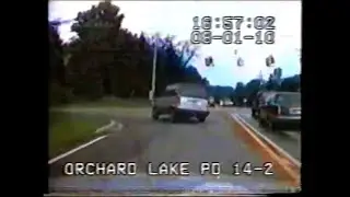 Police Chase In Orchard Lake, Michigan, August 1, 2000